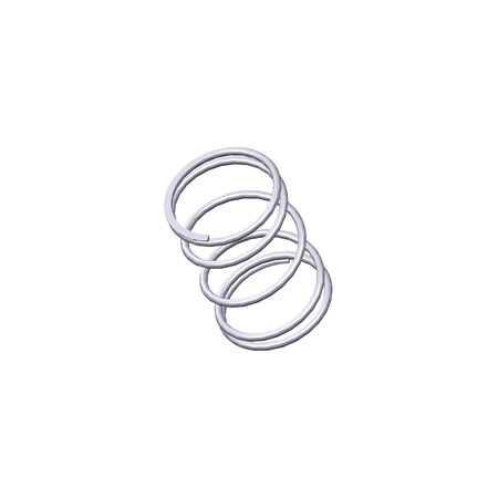 Approved Vendor Compression Spring, O= .938, L= 1.38, W= .062 R G509962394